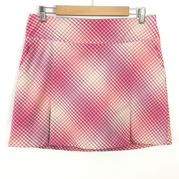 Nike Pants - Nike Golf Dri-Fit Plaid Pleated Golf/Tennis Skort